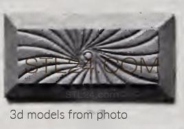 Розетки (ROSETTE_2277 -  | 3D model 3DSMAX / OBJ / STL) 3D модель для ЧПУ станка